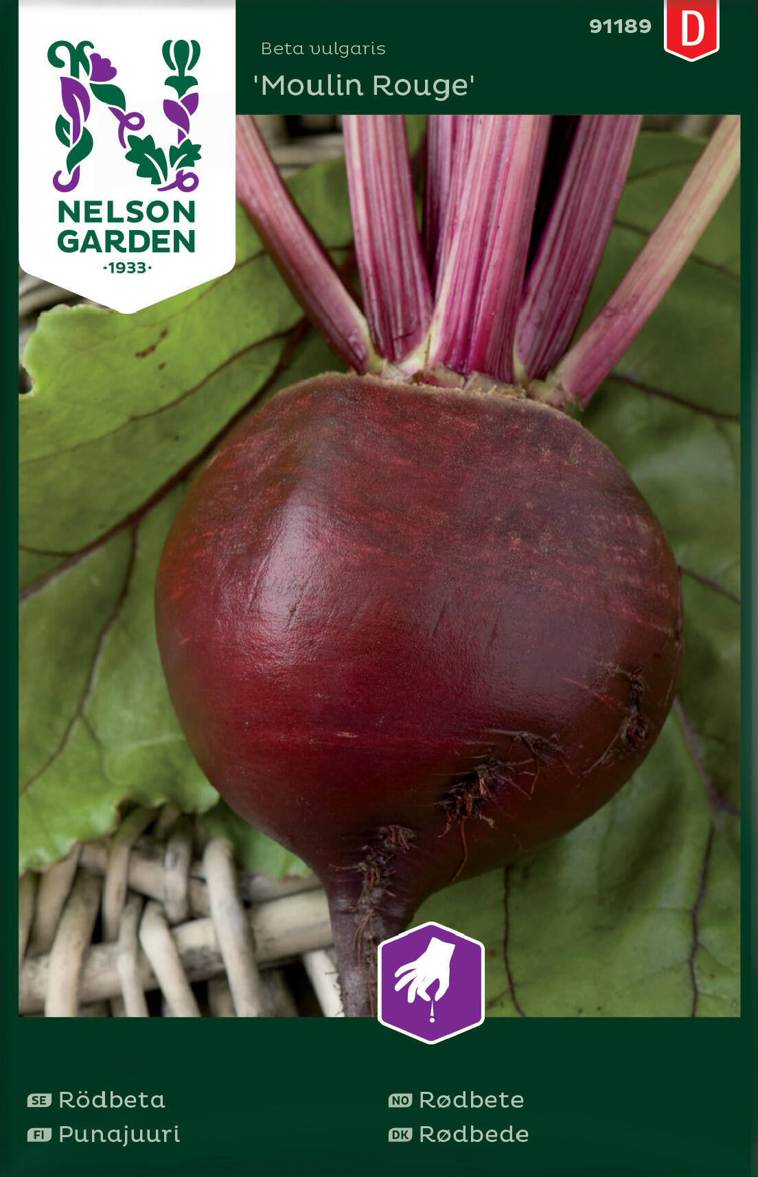 Rødbete 'Moulin Rouge'